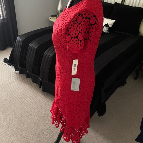 CANDY APPLE RED Hi-Low DRESS! 🔥🔥🔥 - Picture 2 of 6